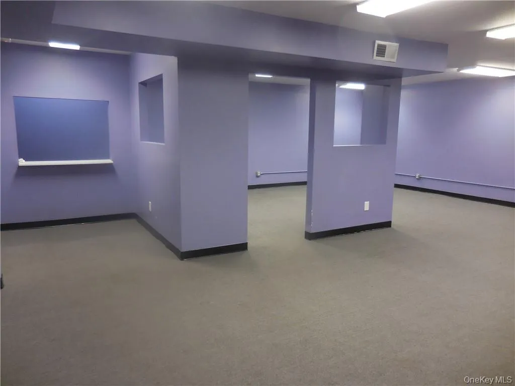 Interior view of the subject space. Interior view of the subject space.