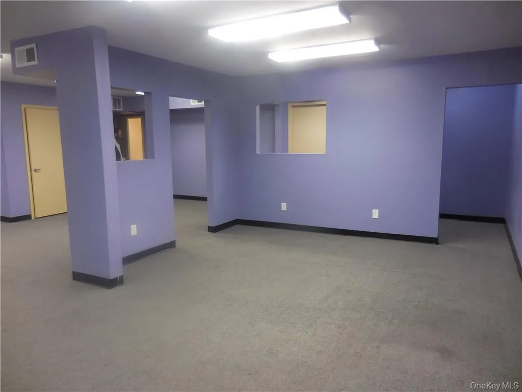 Interior view of the subject space. Interior view of the subject space.