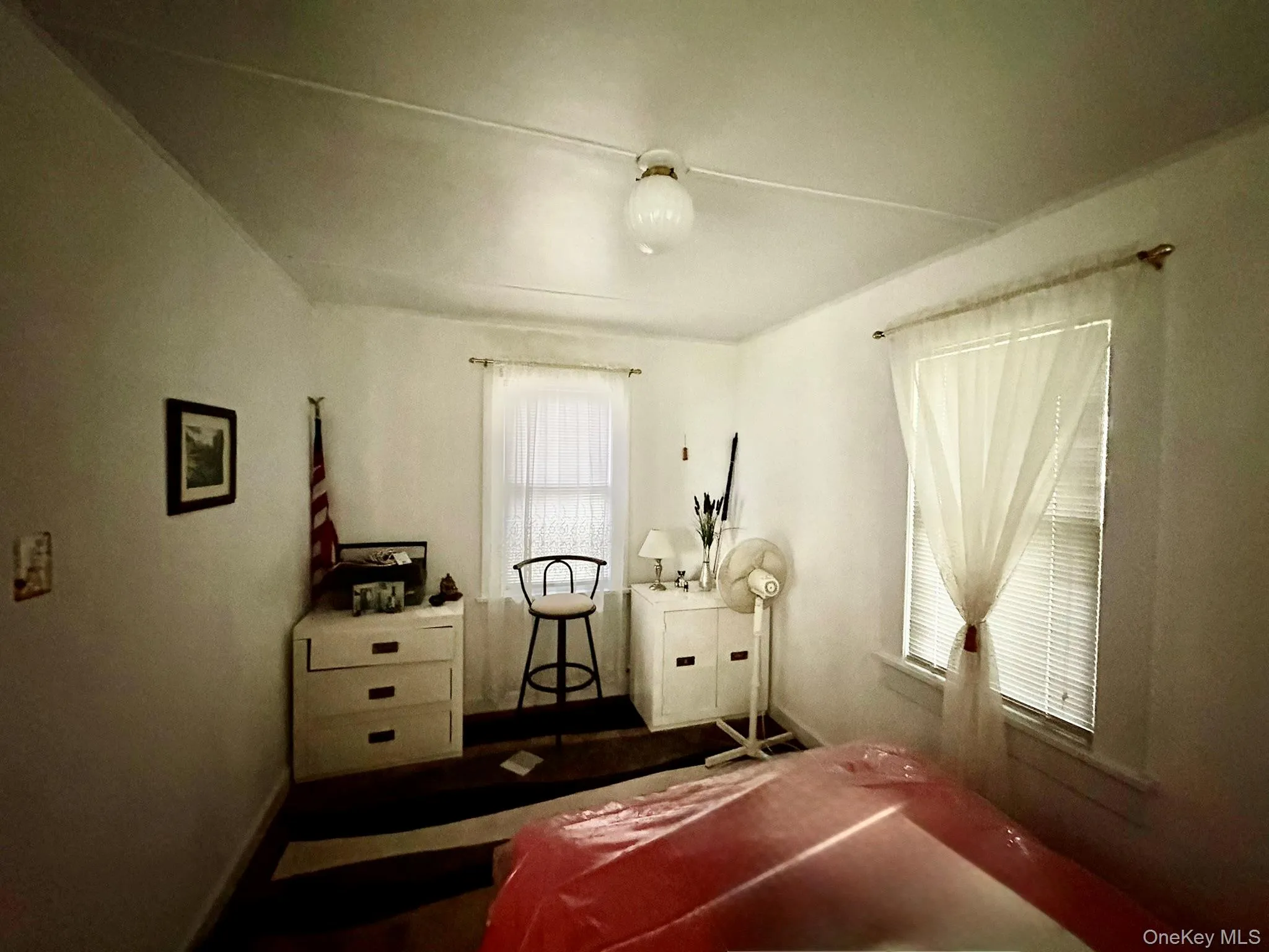 Bedroom with baseboards Bedroom with baseboards