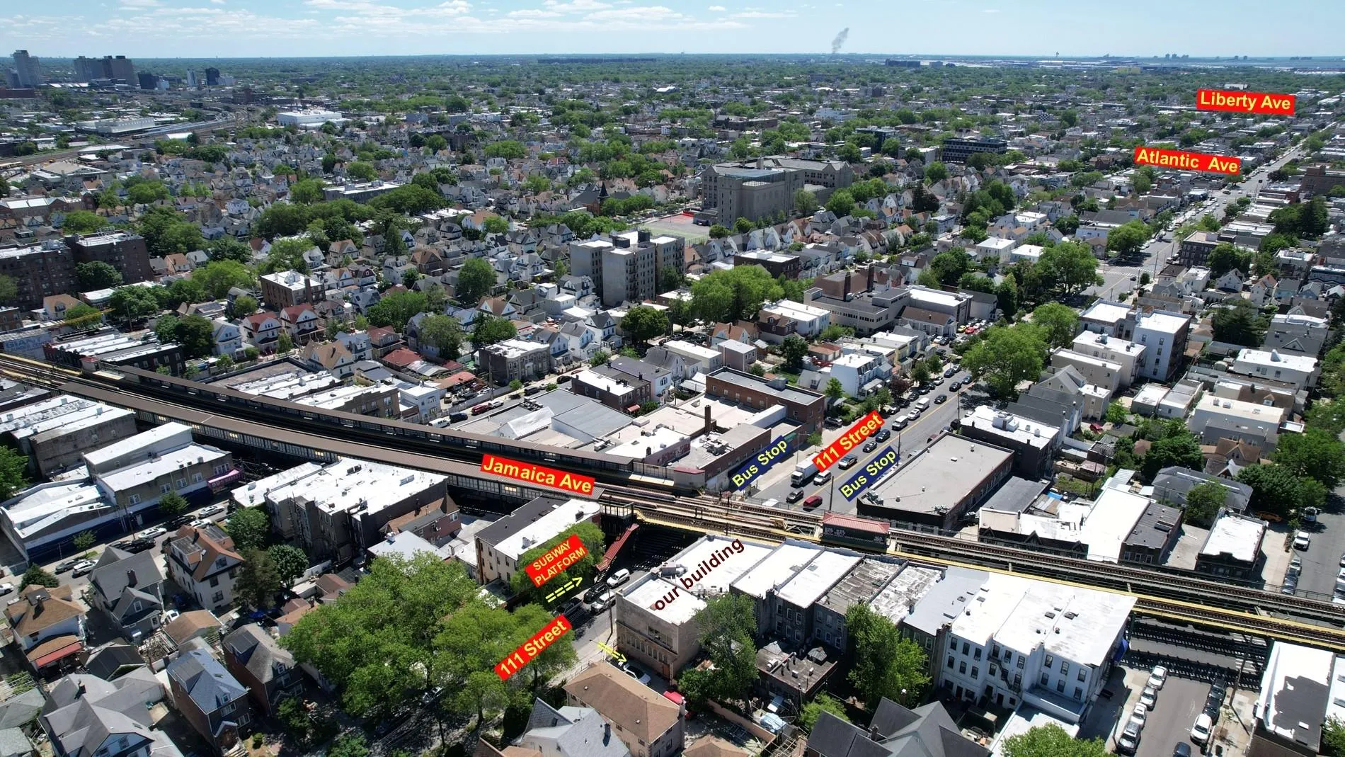 Aerial view of property and surrounding area Aerial view of property and surrounding area