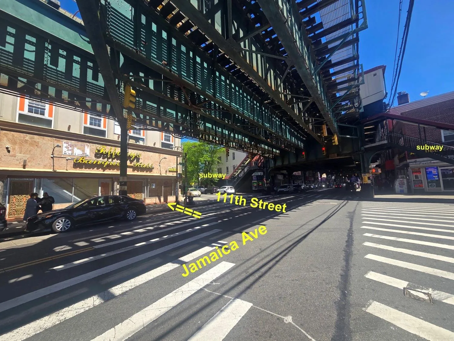 View of asphalt street View of asphalt street