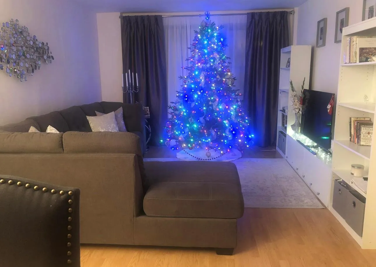 Living room featuring wood finished floors Living room featuring wood finished floors