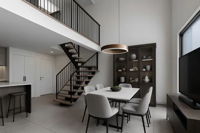 VIRTUALLY STAGED LIVING ROOM /DINING ROOM VIRTUALLY STAGED LIVING ROOM /DINING ROOM