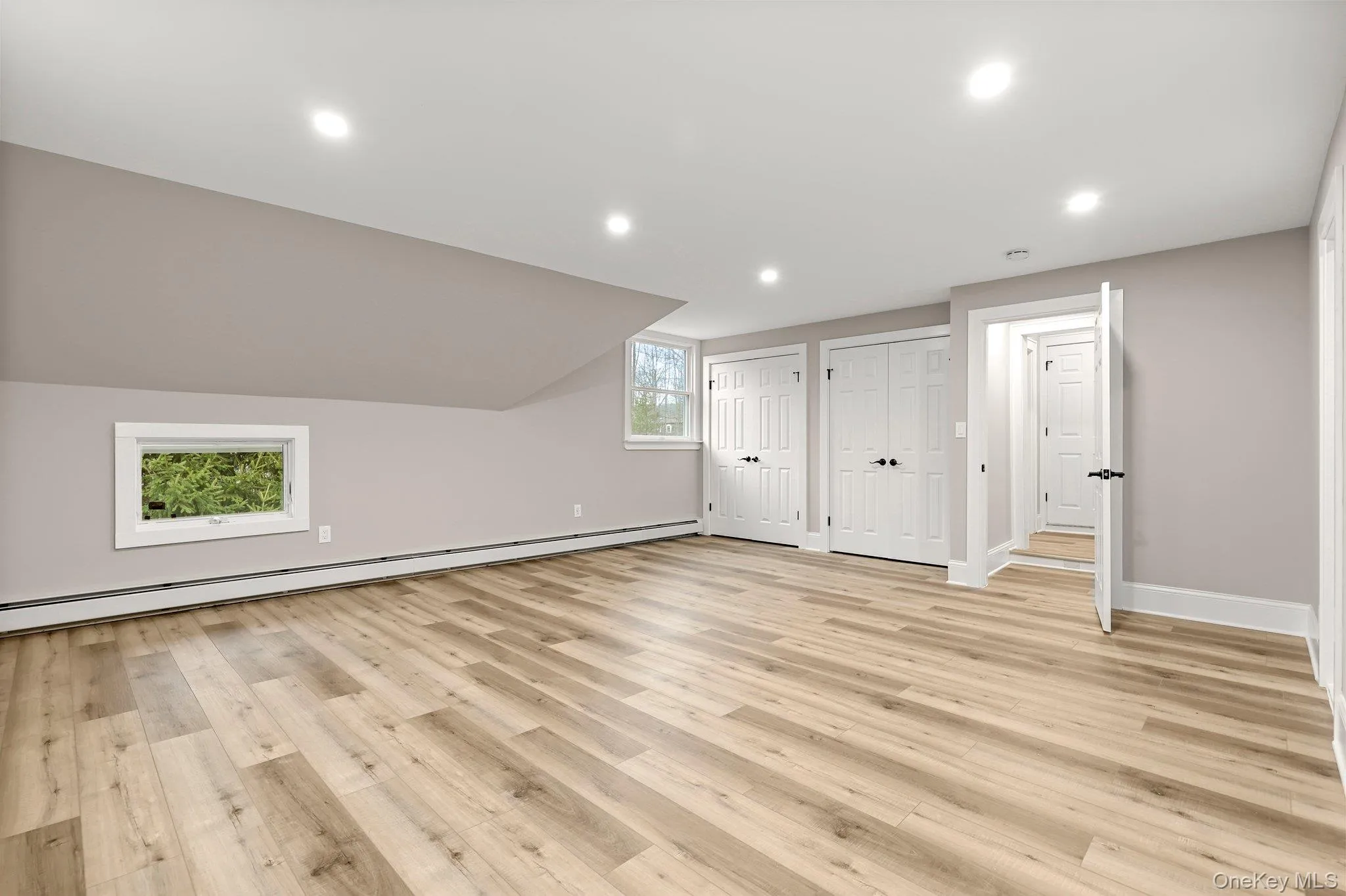 Bedroom with Recessed lighting, closets Bedroom with Recessed lighting, closets