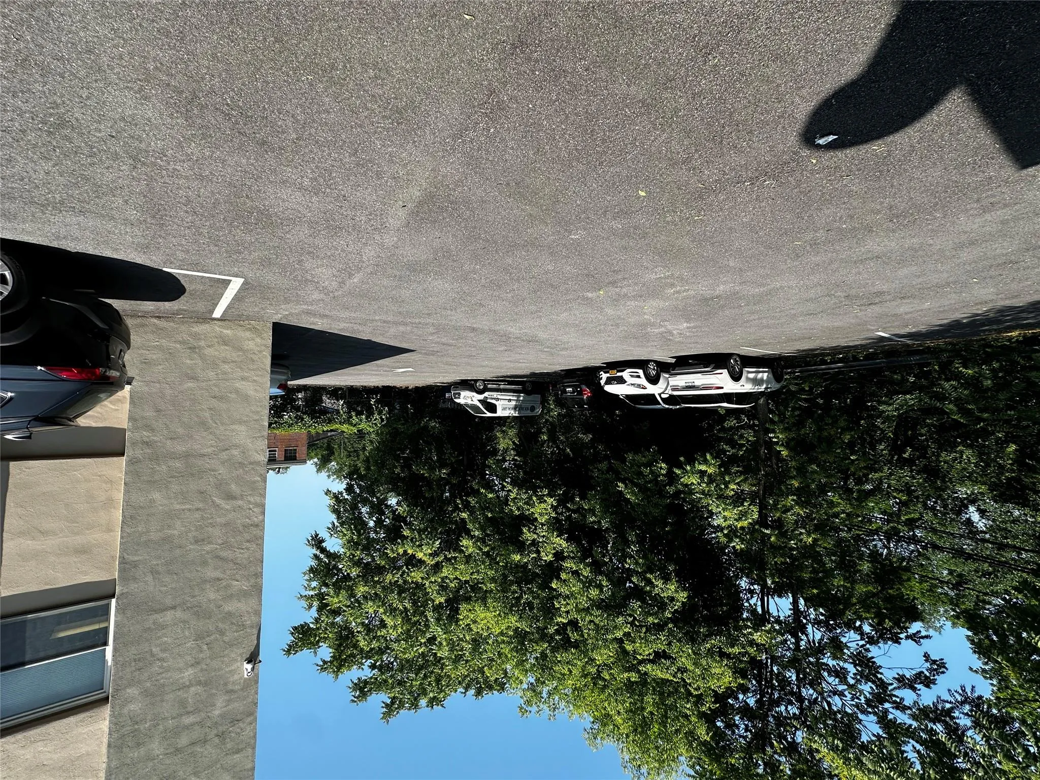 View of uncovered parking lot View of uncovered parking lot