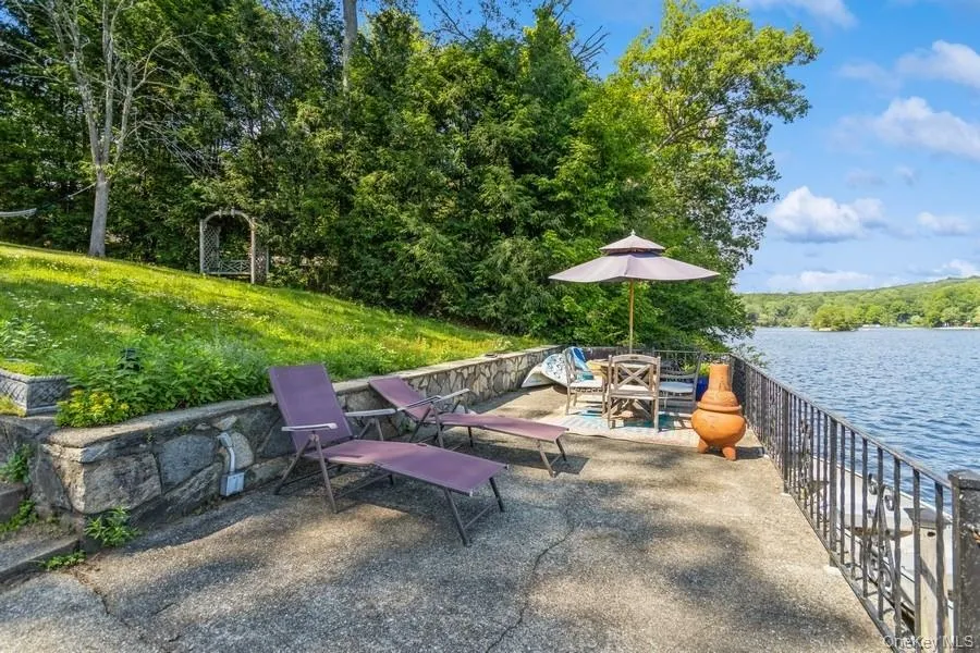 water view and patio area water view and patio area