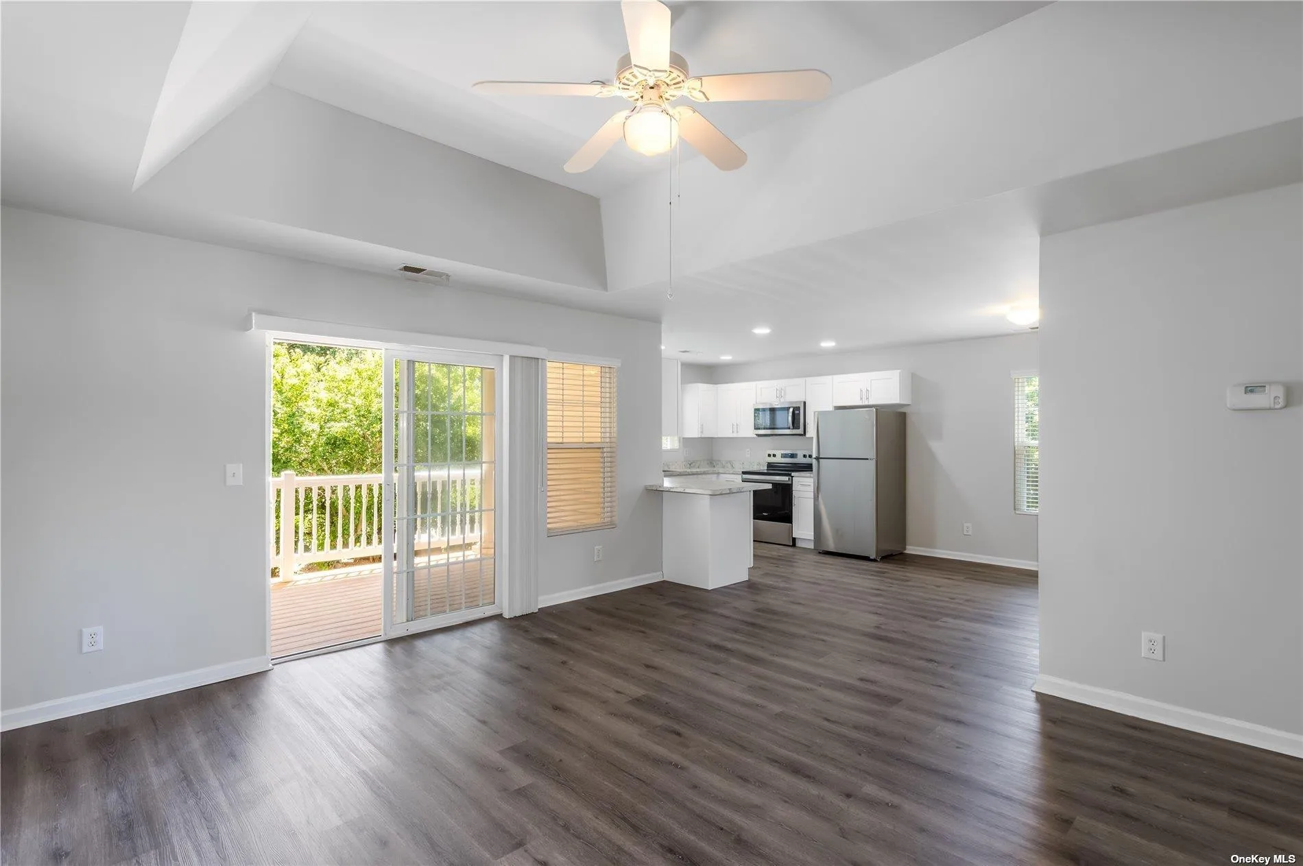 Living room with tray ceilings Living room with tray ceilings