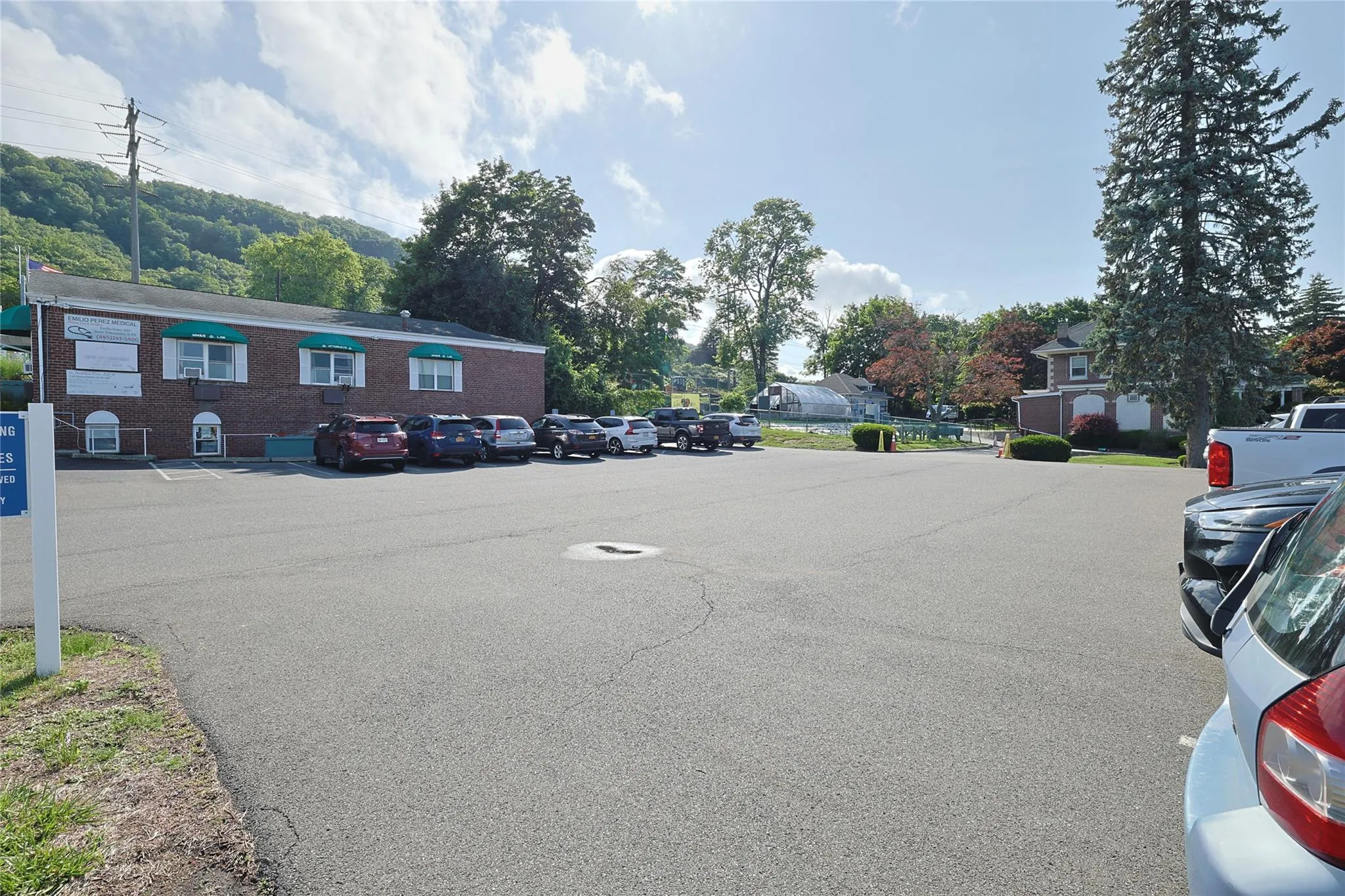 View of asphalt street View of asphalt street