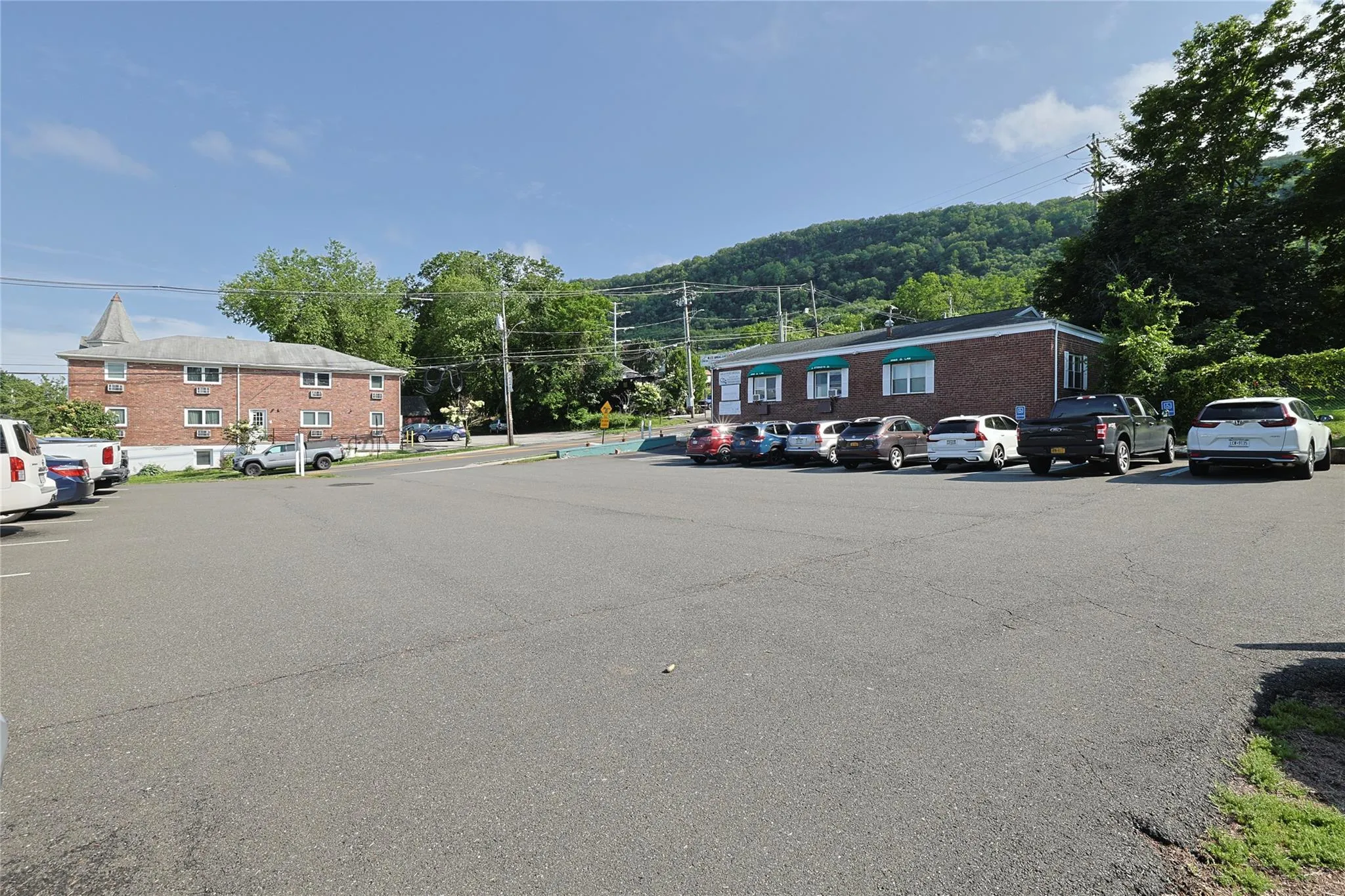View of asphalt street View of asphalt street