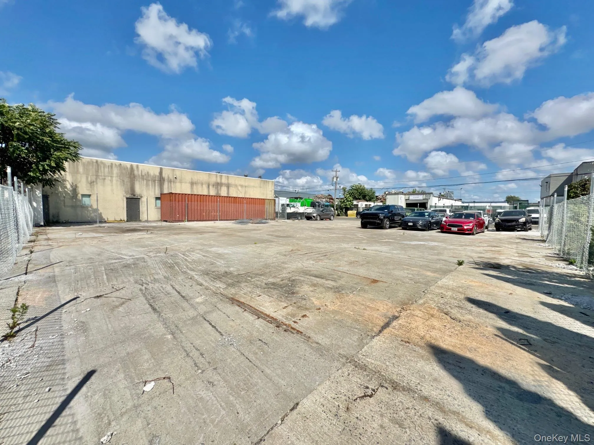 View of uncovered parking lot View of uncovered parking lot