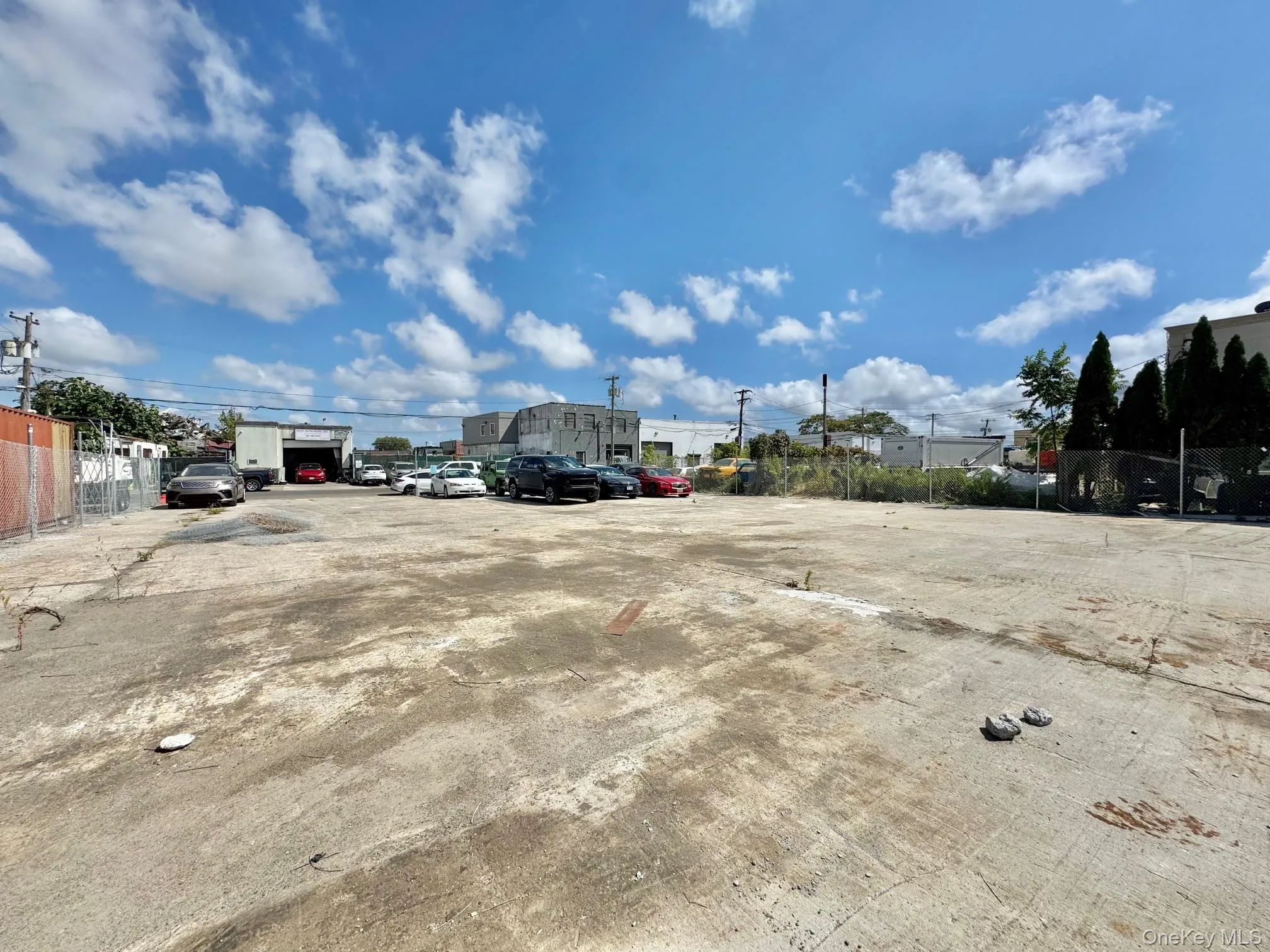 View of uncovered parking lot View of uncovered parking lot