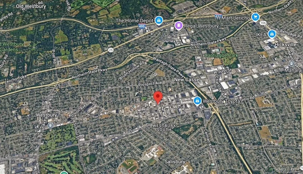 Aerial map of property and surrounding area Aerial map of property and surrounding area