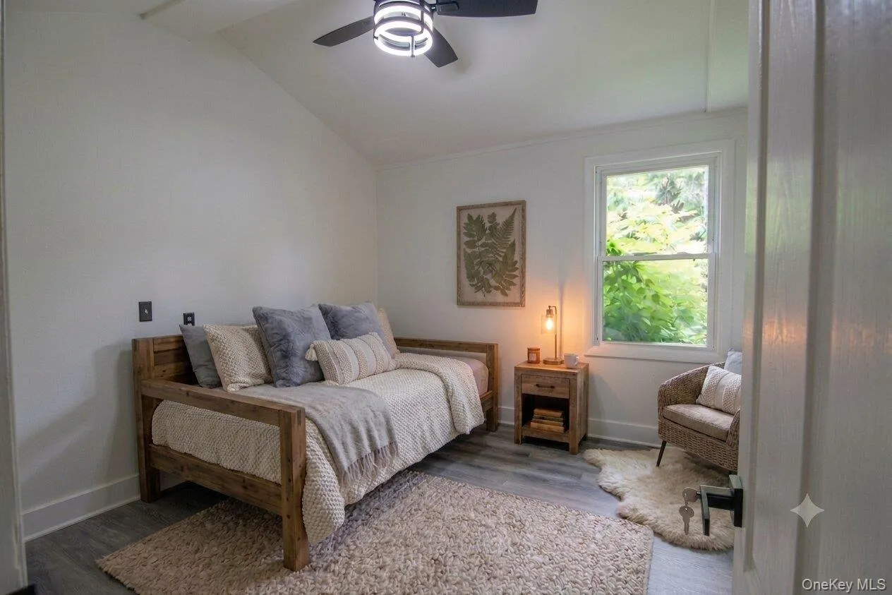 AI generated staged furnishing of bedroom 2 AI generated staged furnishing of bedroom 2