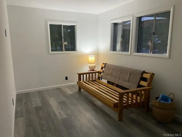 Bedroom with wood finished floors Bedroom with wood finished floors