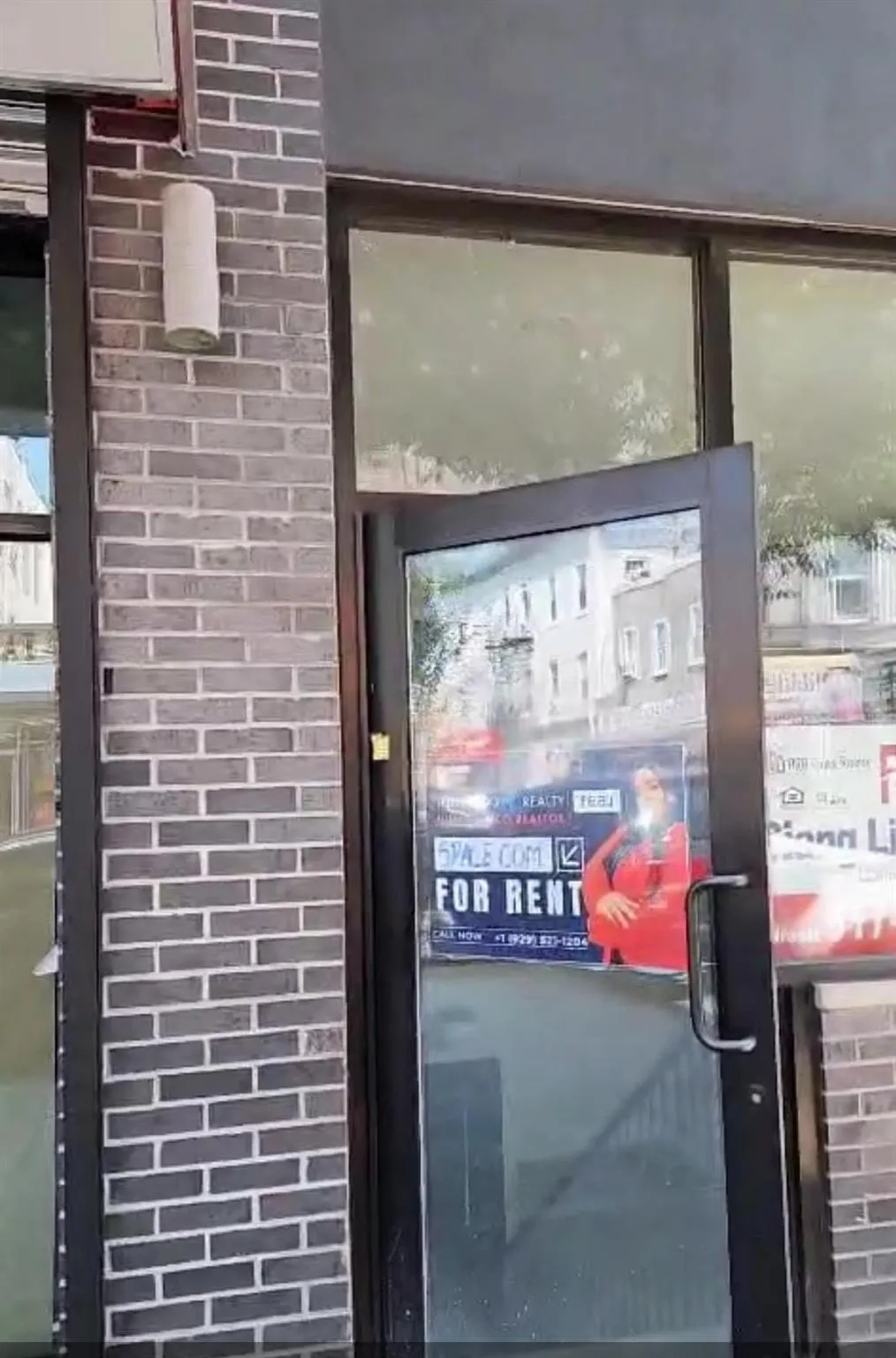 Exterior view of brick siding Exterior view of brick siding