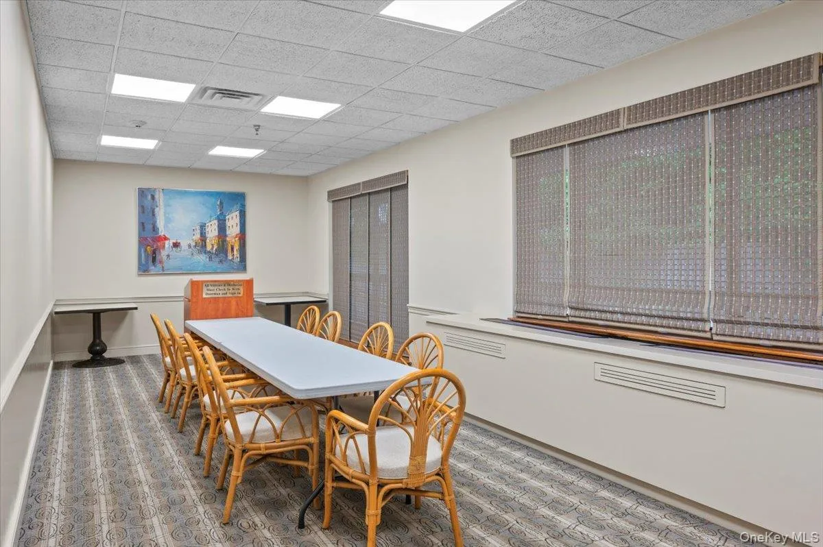 Common dining room on first floor adjacent to communal entertaining area or rec room Common dining room on first floor adjacent to communal entertaining area or rec room