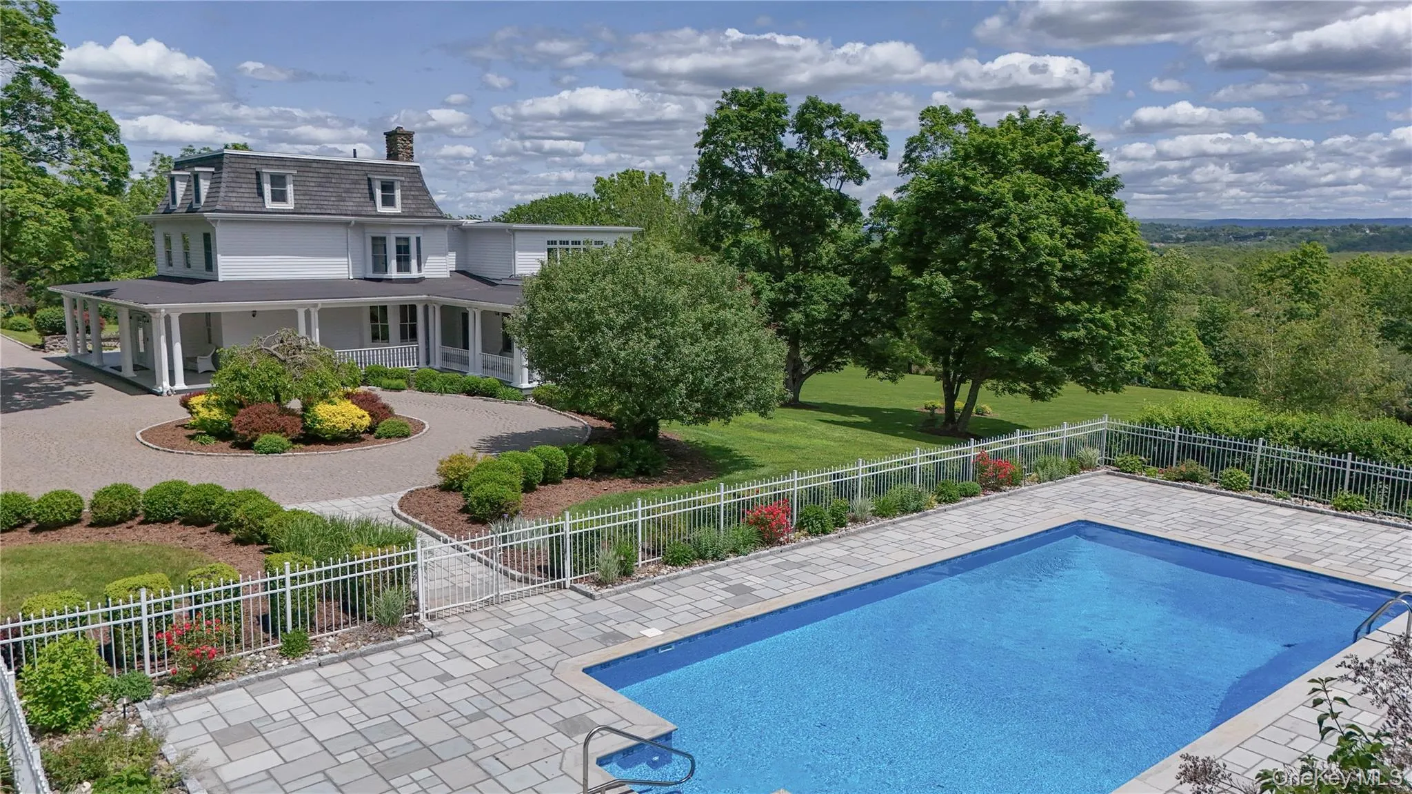 Renovated pool area featuring Salt Water conversion system, imported stone deck, in-pool LED lighting, new pool lining, new winter pool cover. Renovated pool area featuring Salt Water conversion system, imported stone deck, in-pool LED lighting, new pool lining, new winter pool cover.