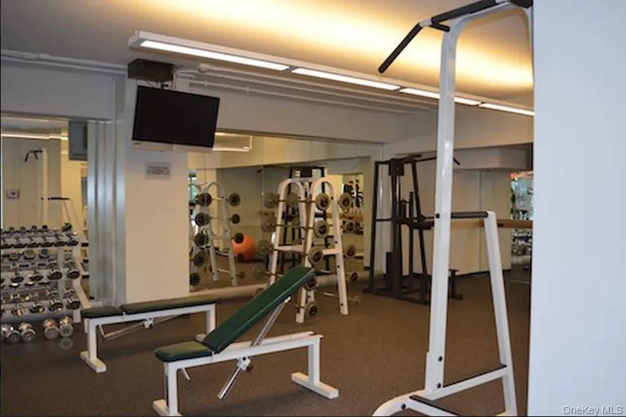 View of workout area View of workout area