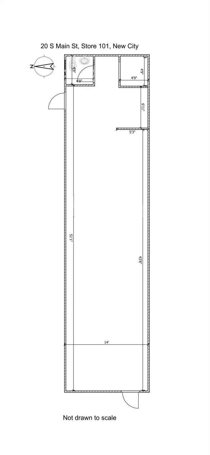 View of room layout View of room layout