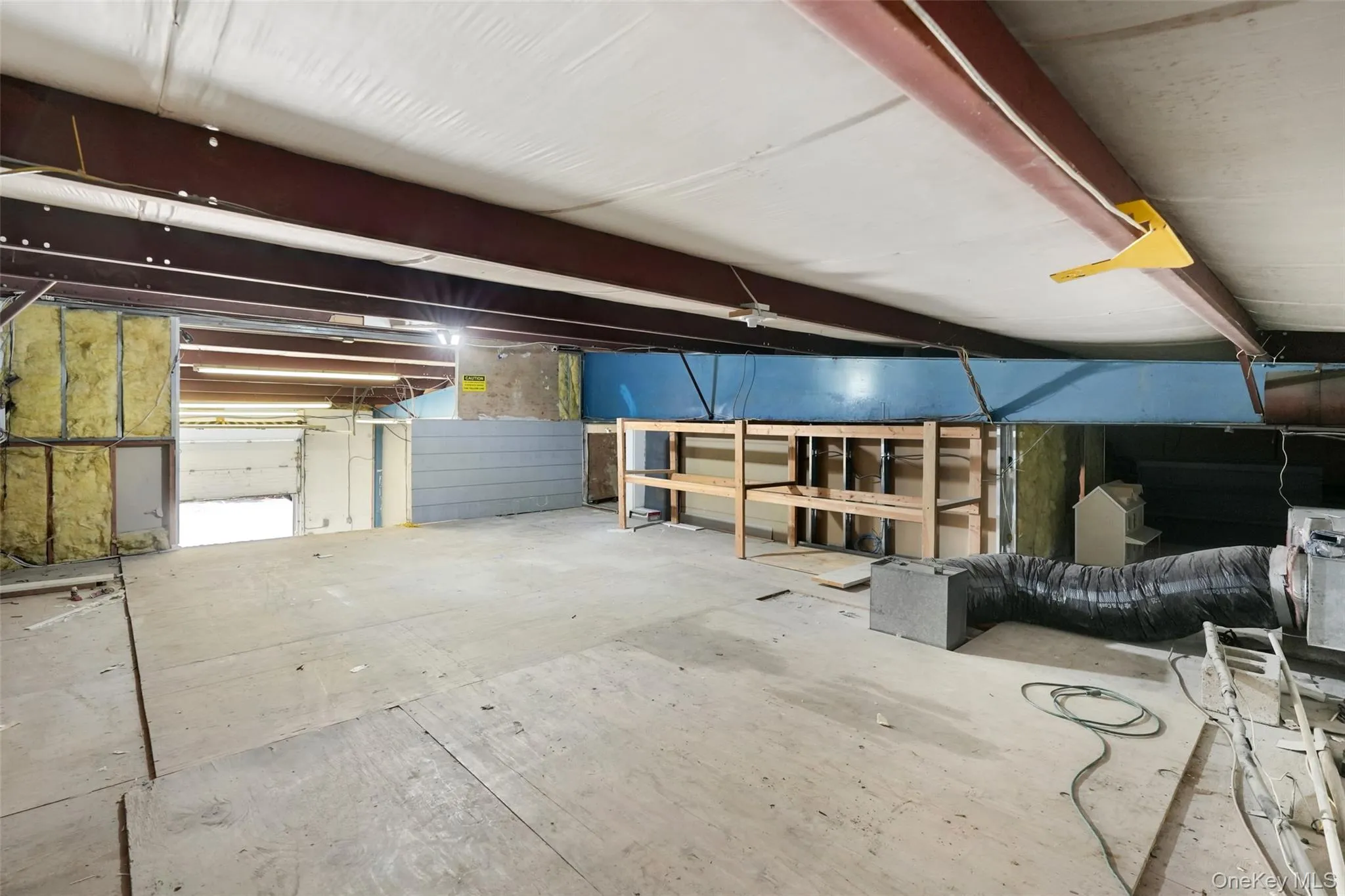 Below grade area with a garage Below grade area with a garage