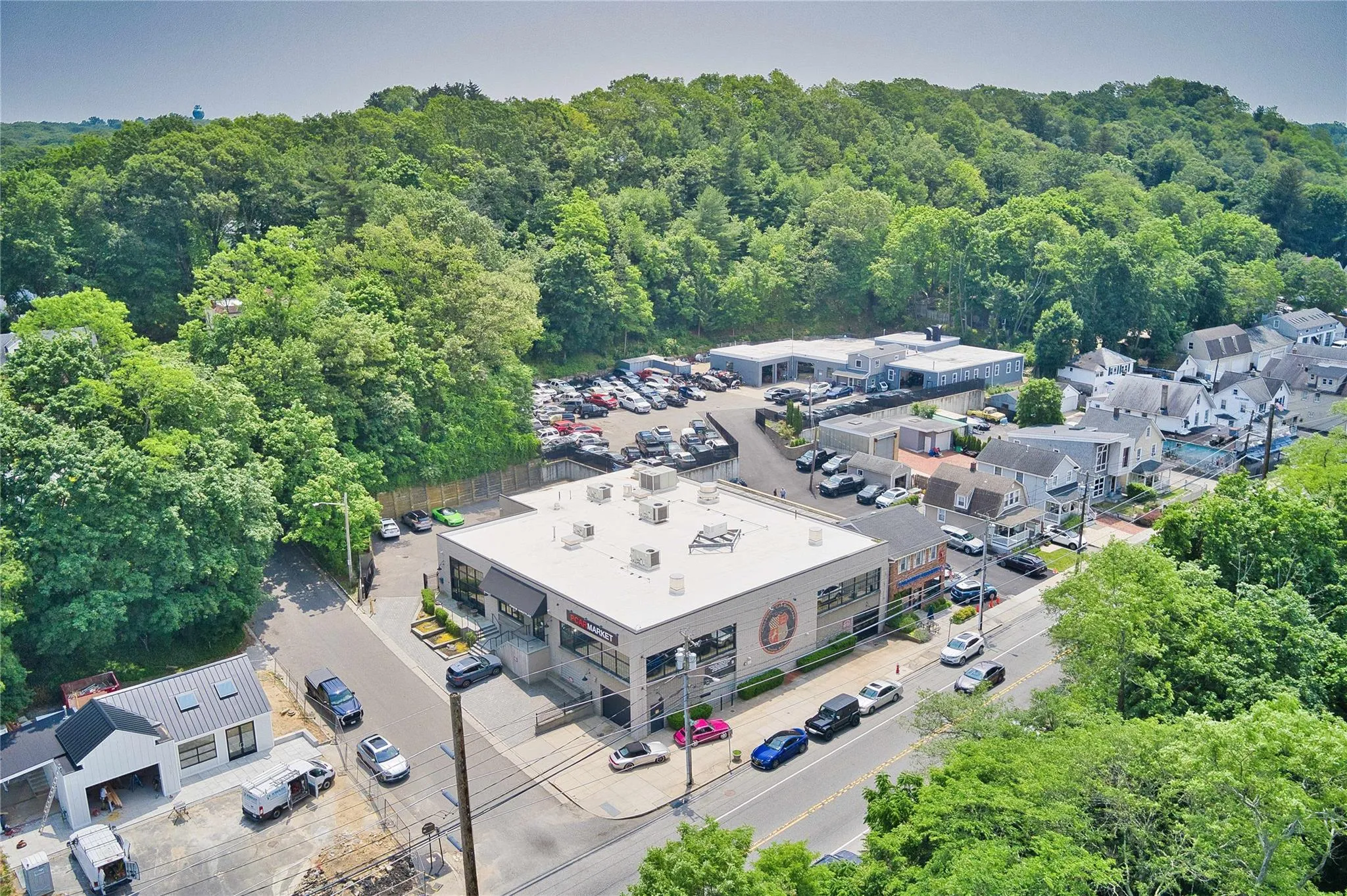 Bird\'s eye view of a forest Bird\'s eye view of a forest
