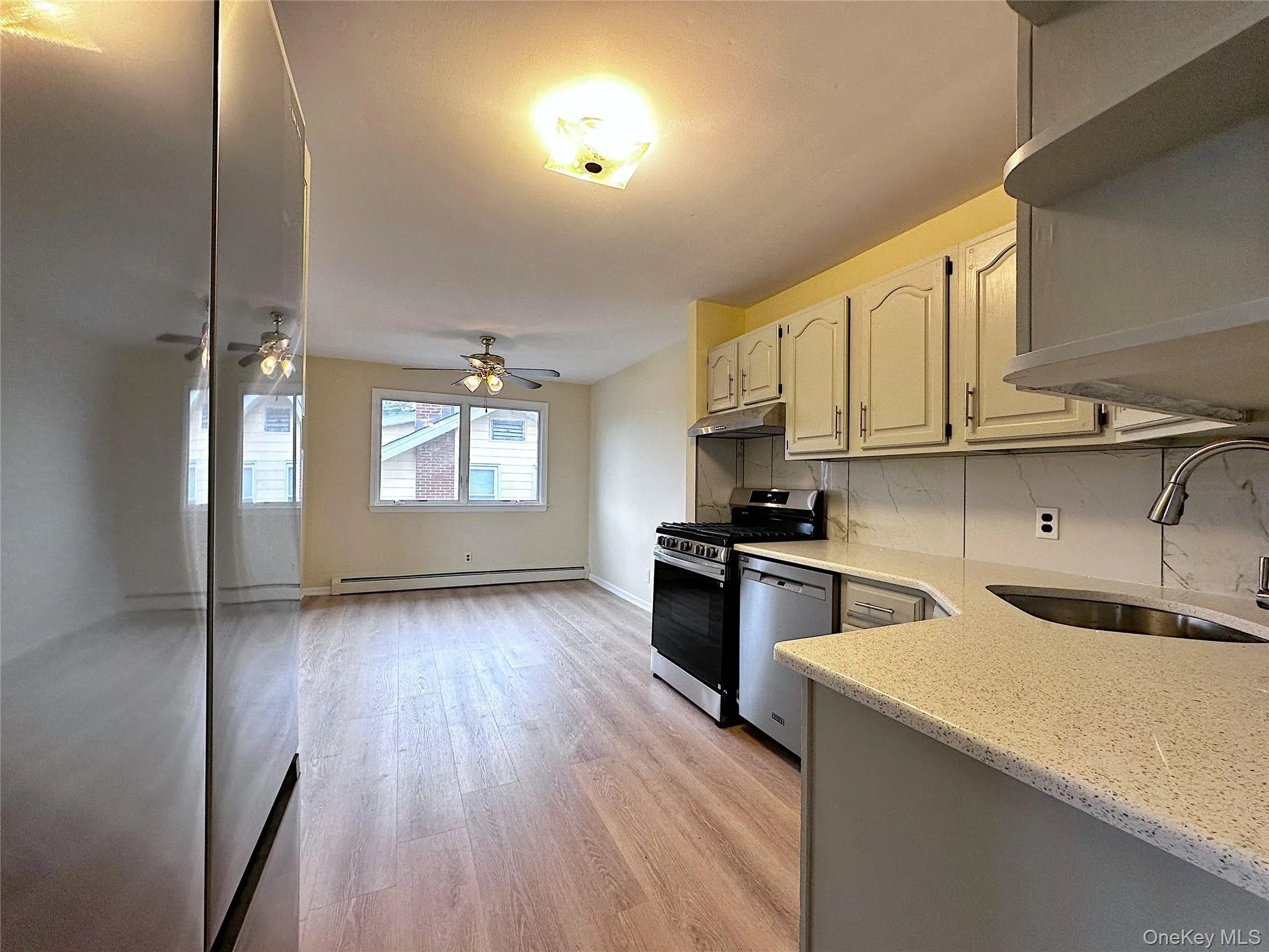 Kitchen with all new appliances and counters Kitchen with all new appliances and counters