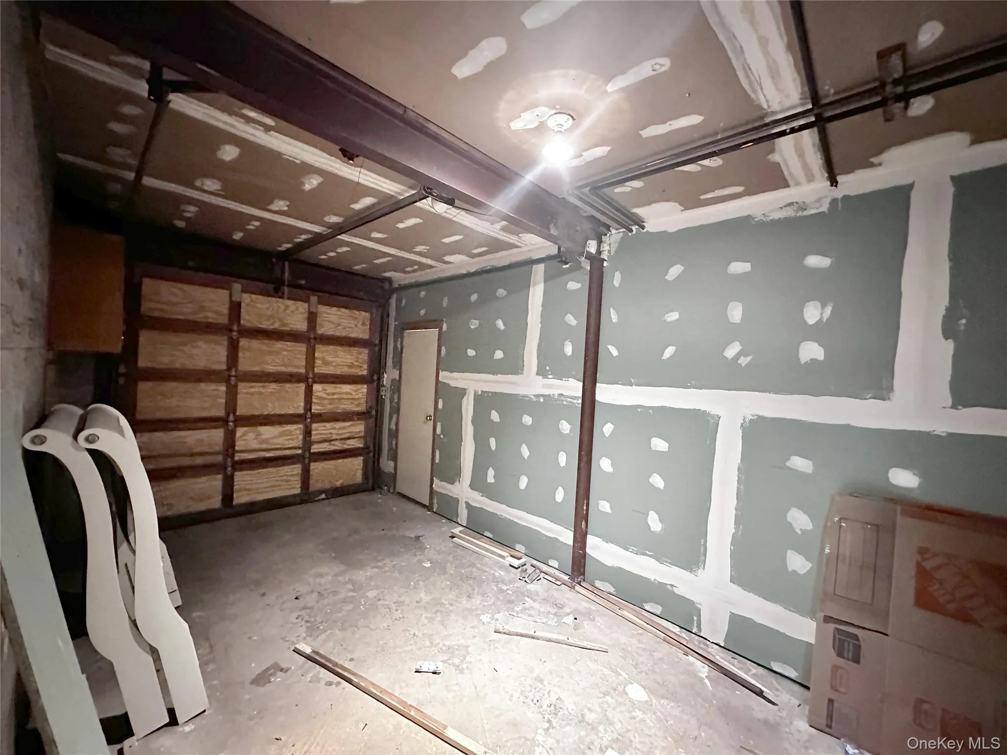 View of garage space that comes with the unit View of garage space that comes with the unit