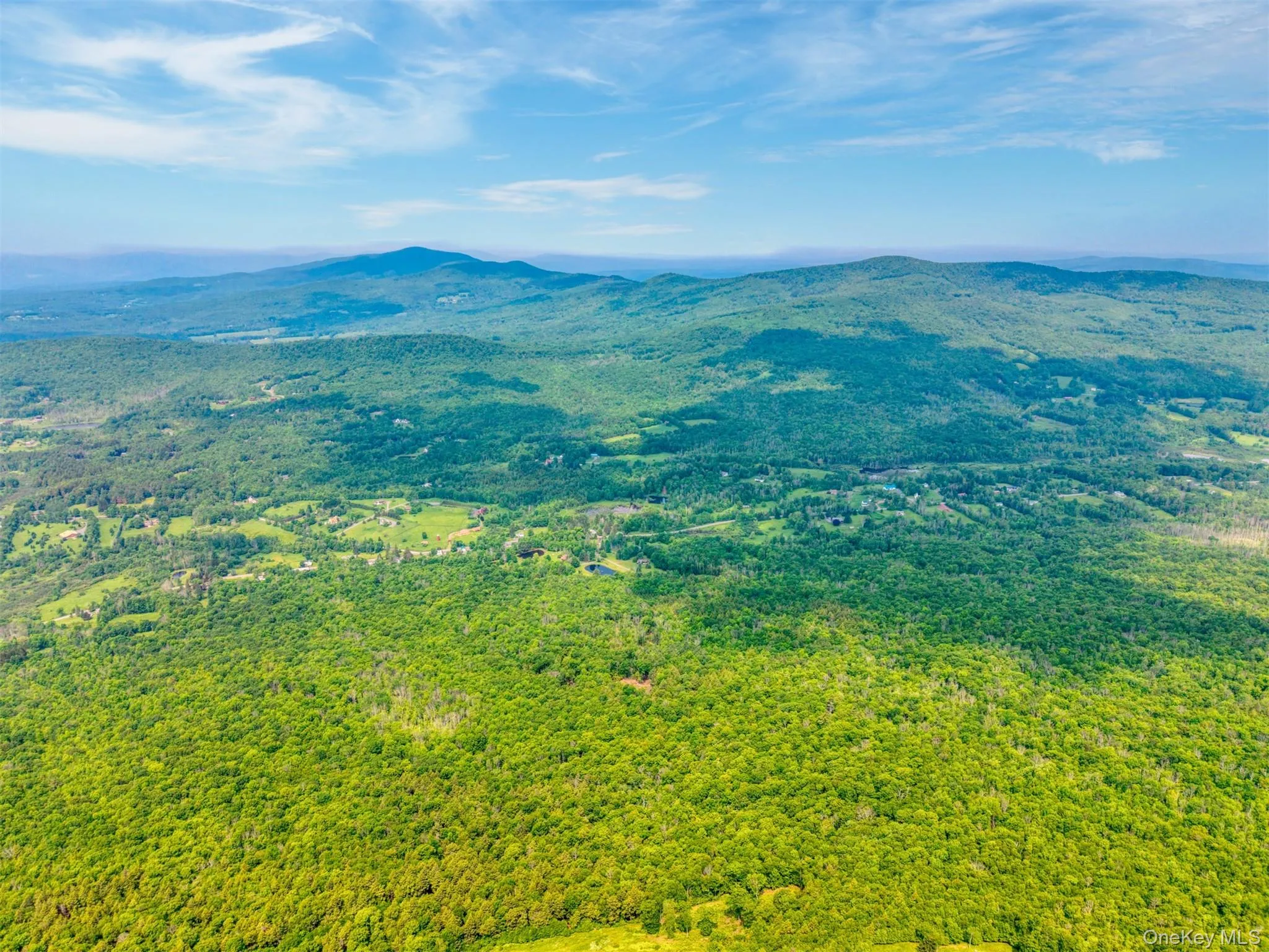 View of mountain background featuring a heavily wooded area View of mountain background featuring a heavily wooded area