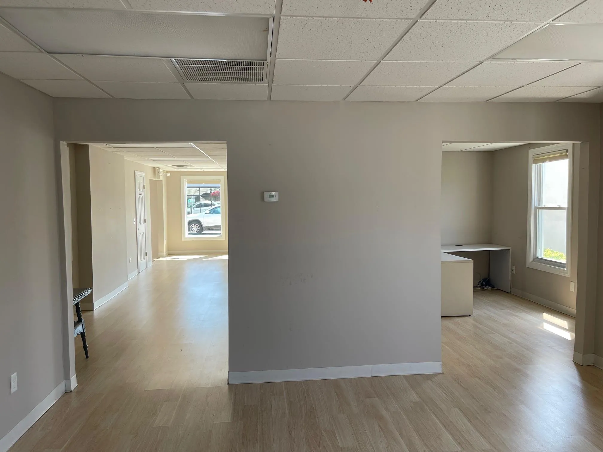 Back Room looking to Front Room Back Room looking to Front Room