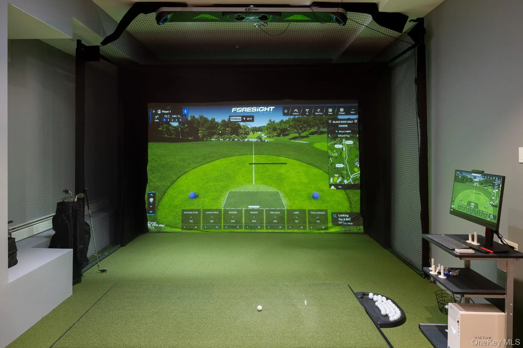 Indoor golf simulator Indoor golf simulator