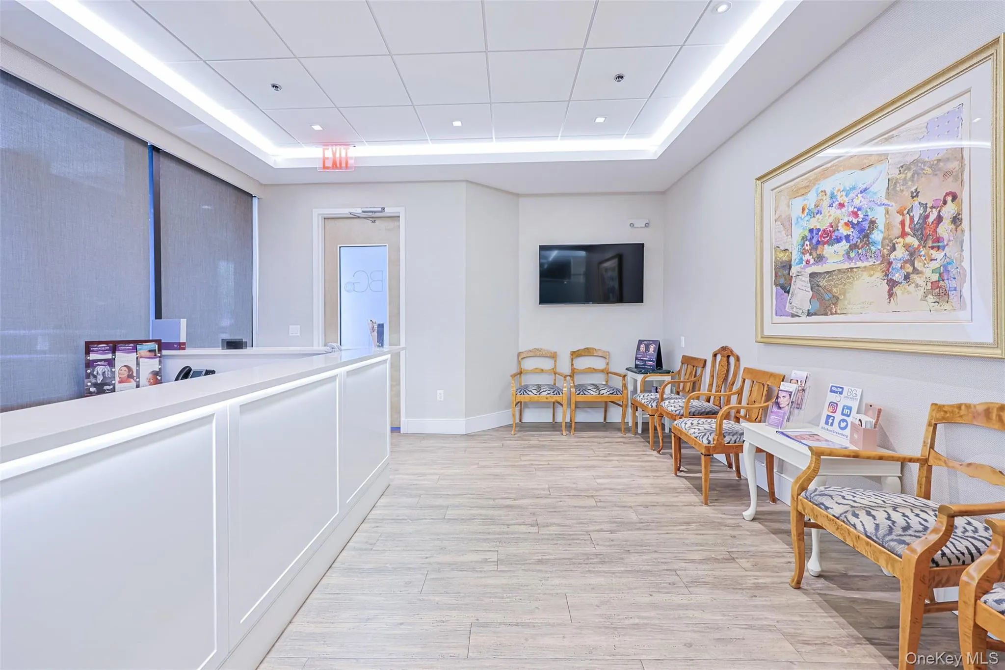 View of reception View of reception