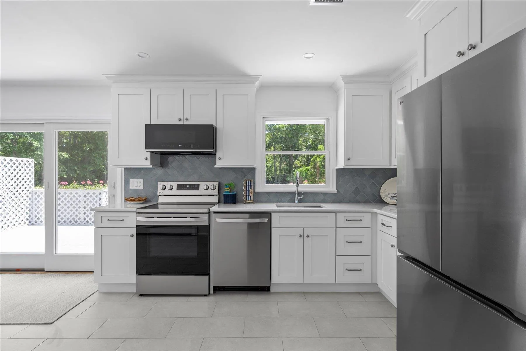 Kitchen featuring stainless steel appliances Kitchen featuring stainless steel appliances