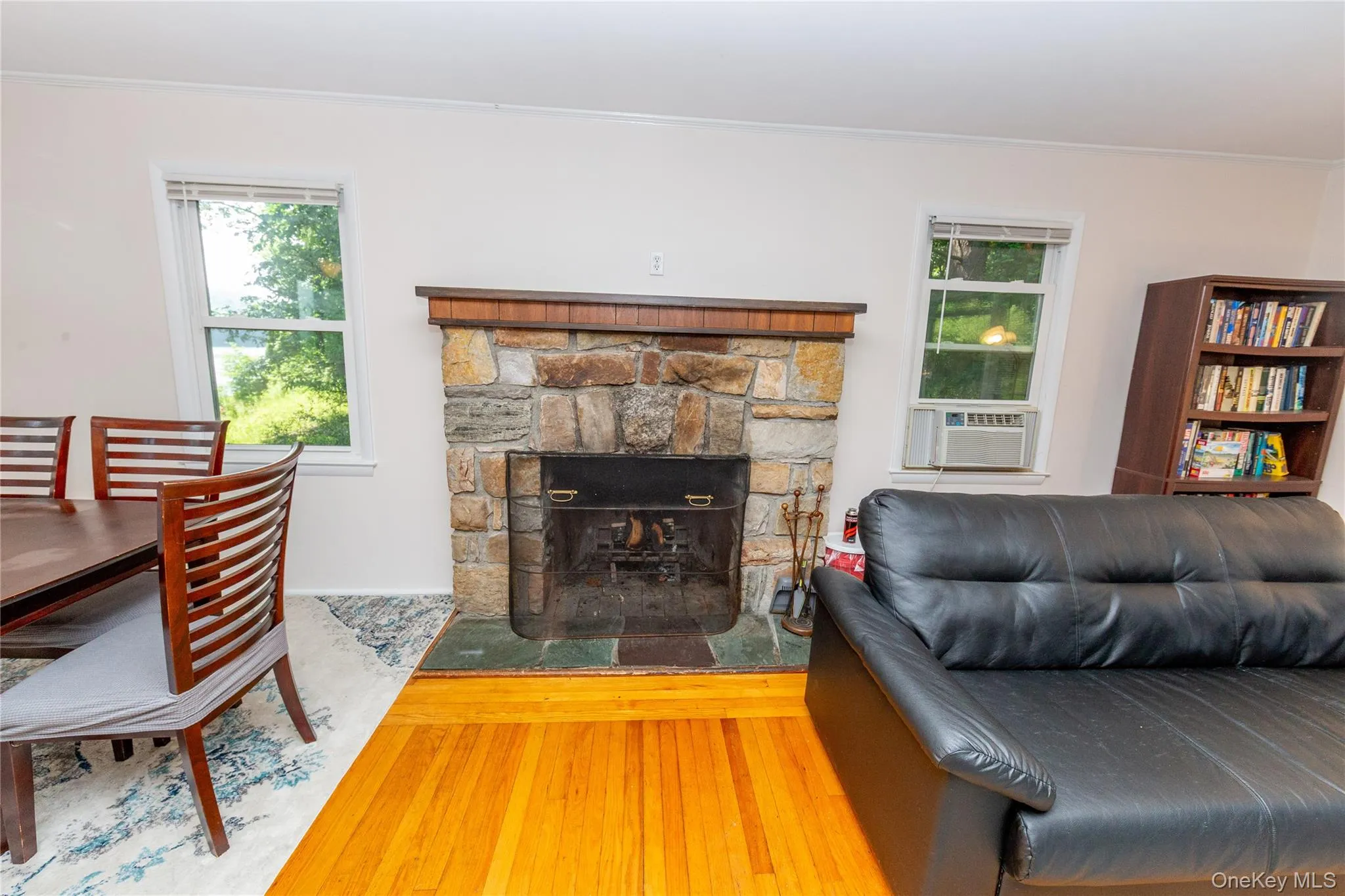 With use of the stone fireplace. With use of the stone fireplace.