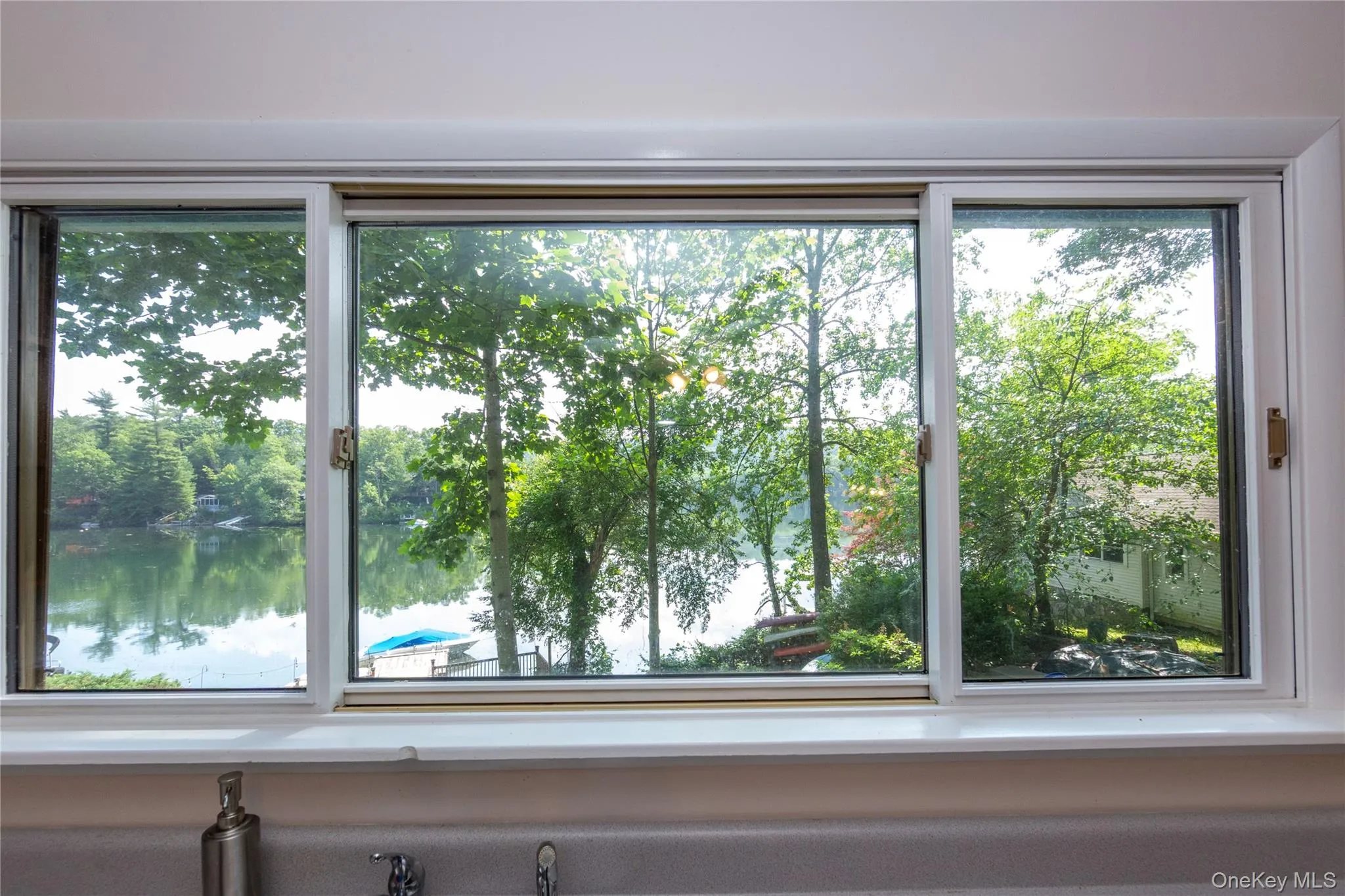 With lake views. With lake views.