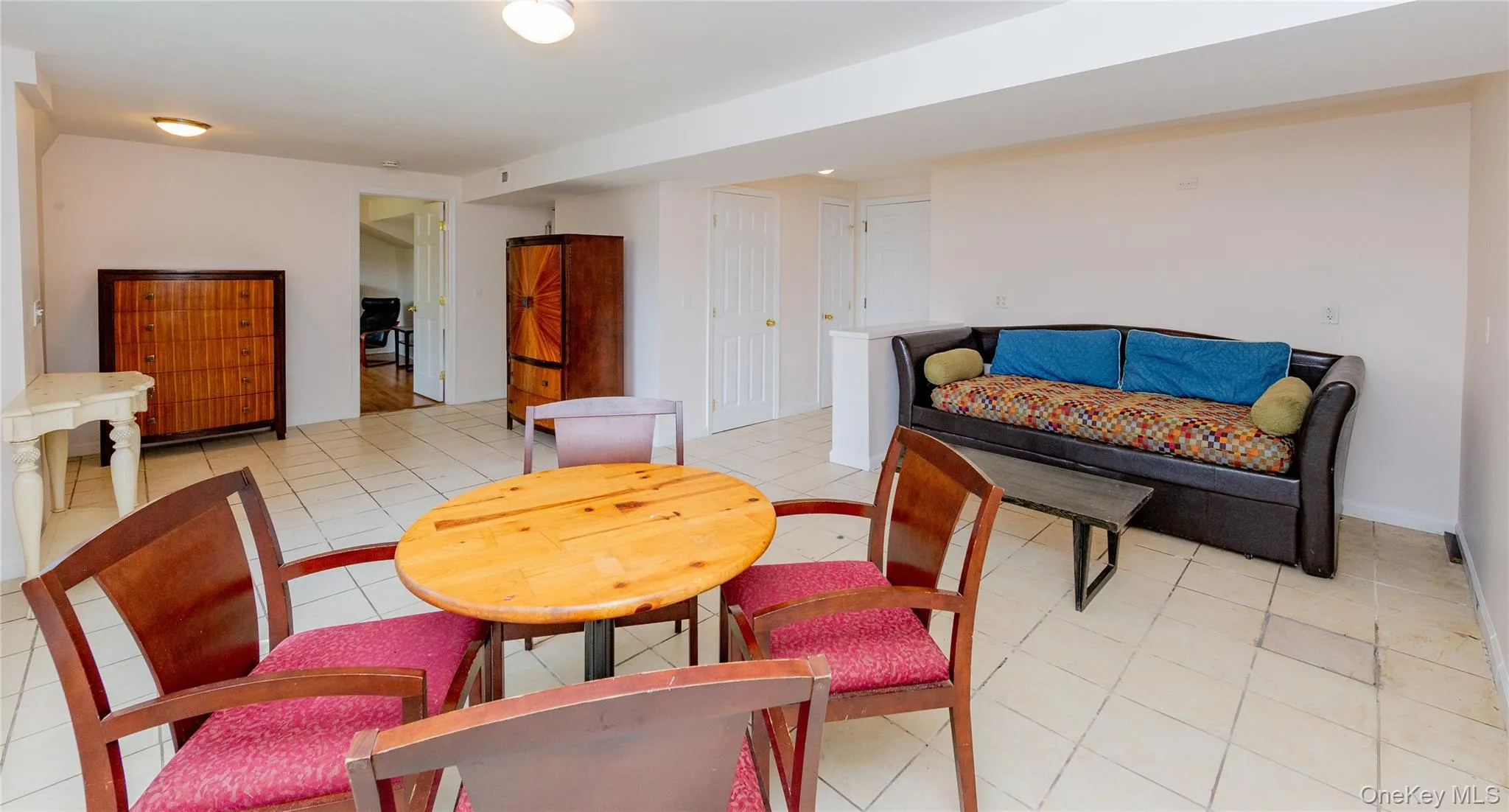 View towards office and full bath in the corner. View towards office and full bath in the corner.