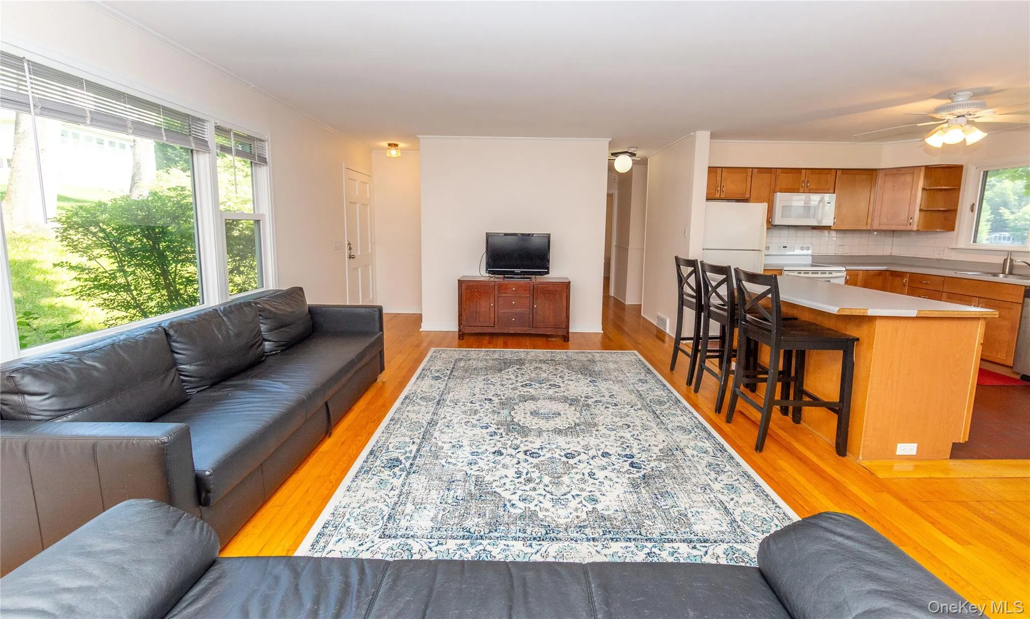 Steps in reveal an open floor plan... Steps in reveal an open floor plan...