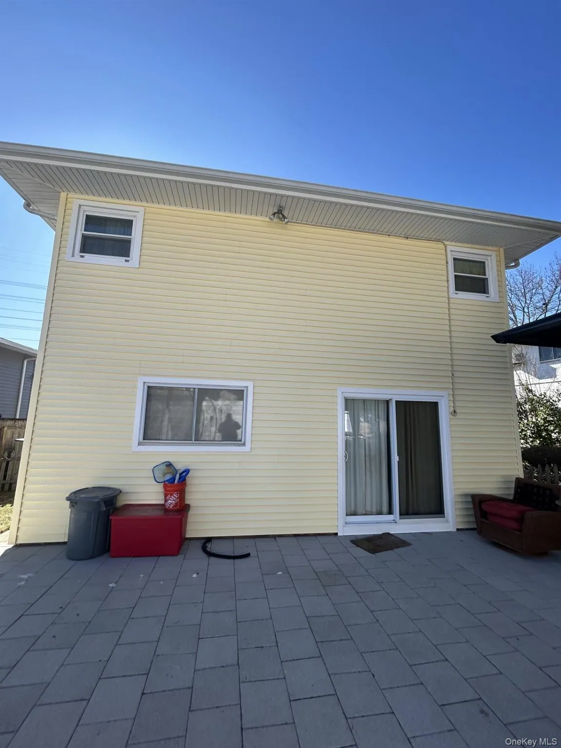 Back of house featuring a patio area Back of house featuring a patio area