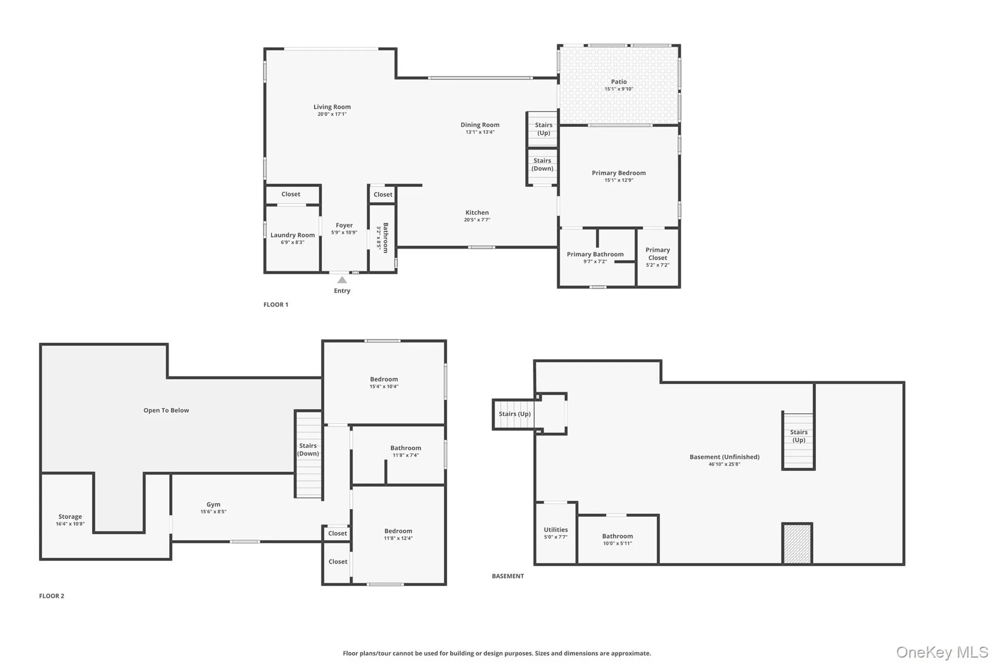 All 3 Floors Plans All 3 Floors Plans