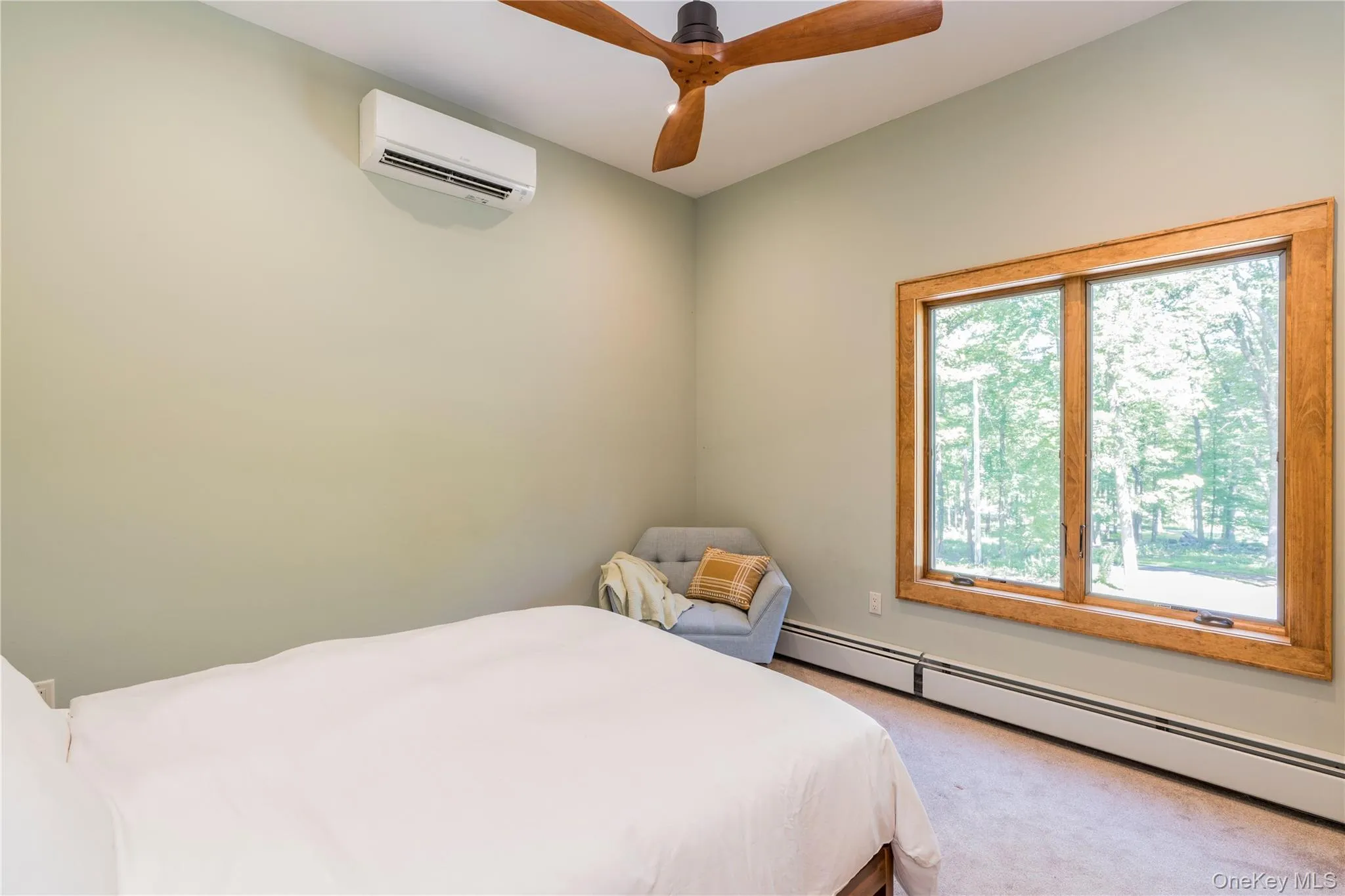 Second Bedroom has Wall To Wall Carpet & a Ceiling Fan Second Bedroom has Wall To Wall Carpet & a Ceiling Fan