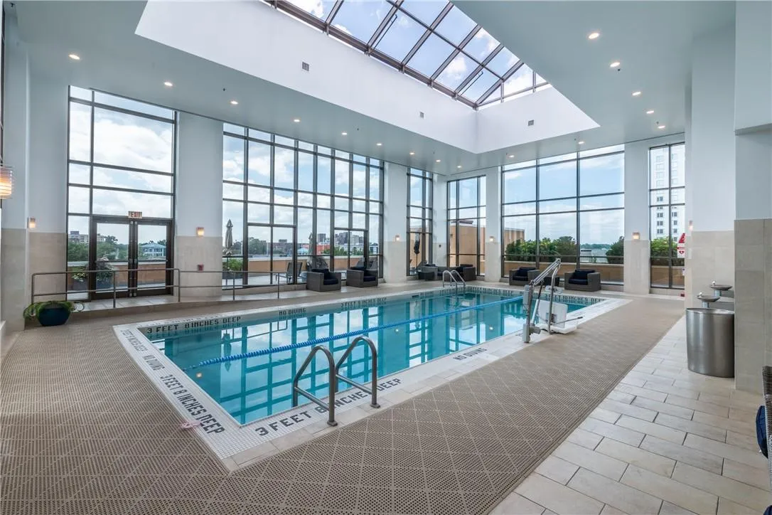 Indoor heated pool great for year round use Indoor heated pool great for year round use