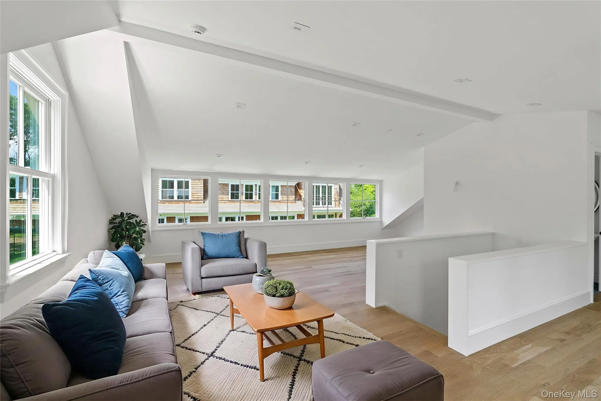 2nd floor Living room/Office featuring Oak flooring and baseboards 2nd floor Living room/Office featuring Oak flooring and baseboards