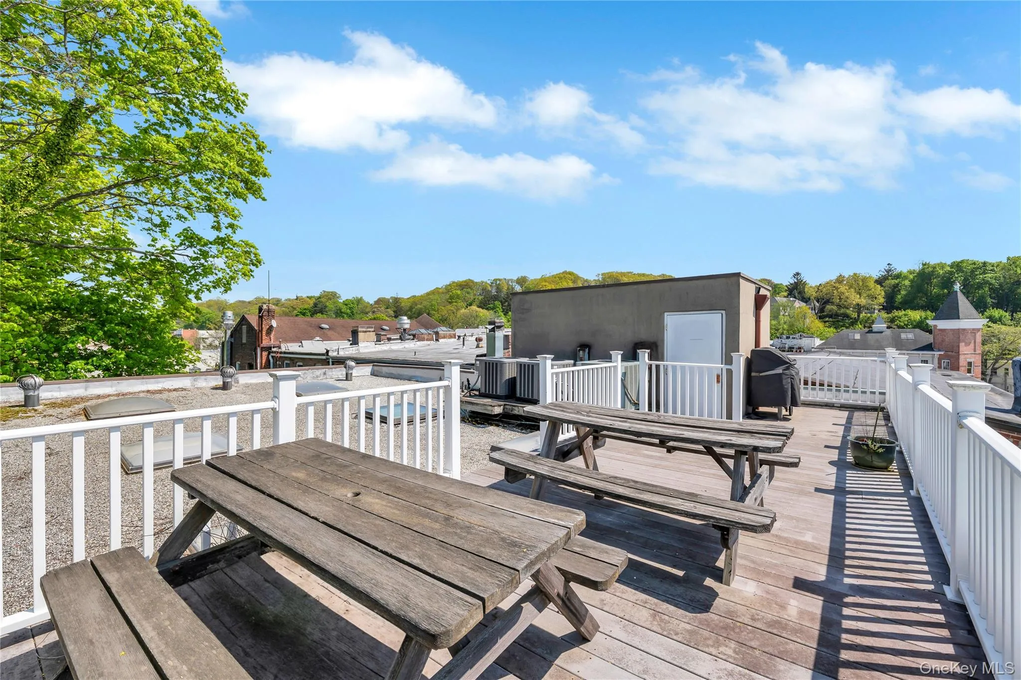 Deck featuring outdoor dining area Deck featuring outdoor dining area