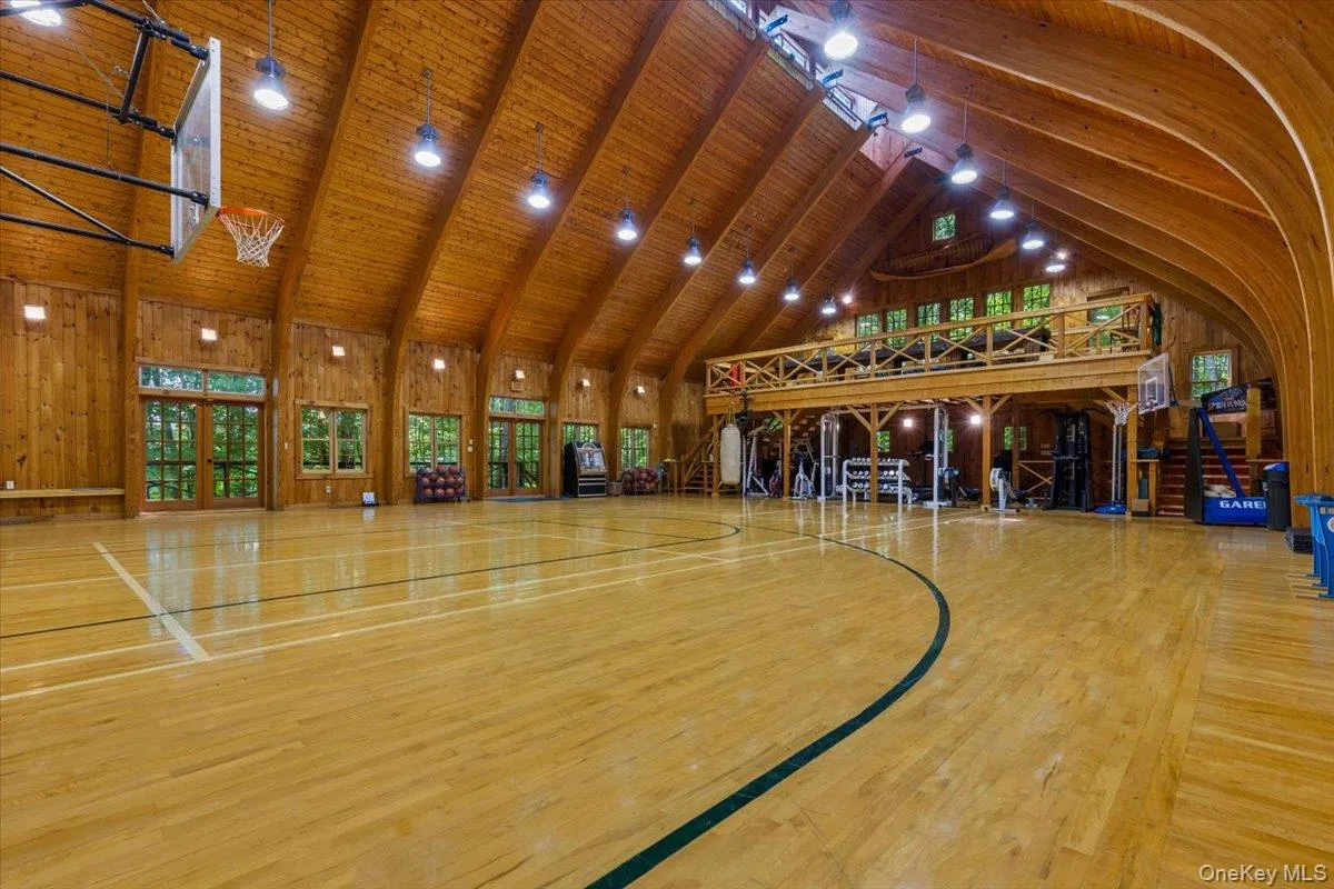 View of basketball court View of basketball court