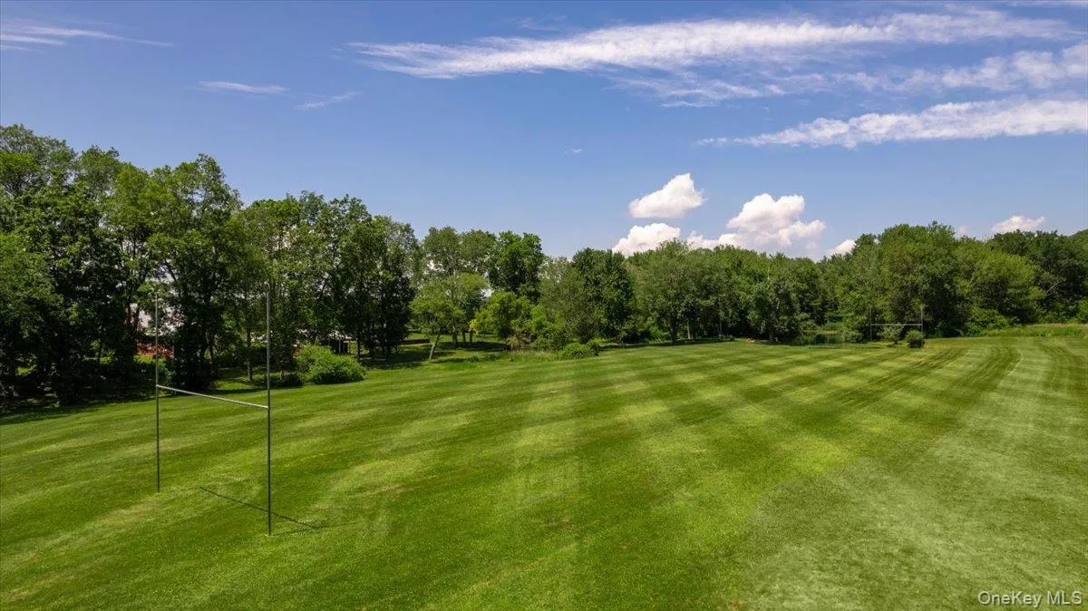 Football/Soccer Field with goalposts Football/Soccer Field with goalposts