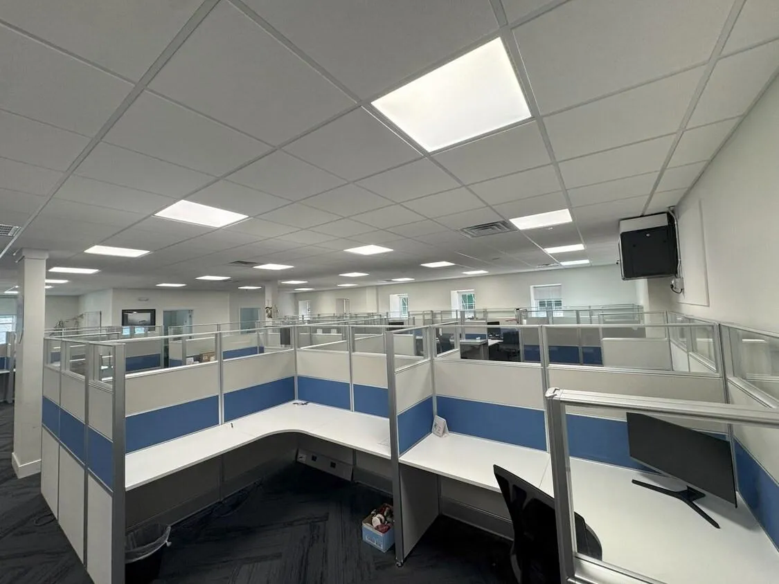 Misc room with a drop ceiling Misc room with a drop ceiling