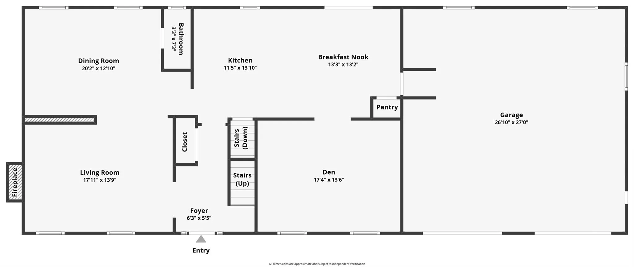 View of home floor plan View of home floor plan