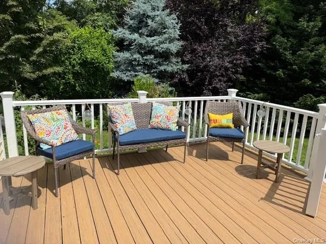 View of wooden terrace View of wooden terrace