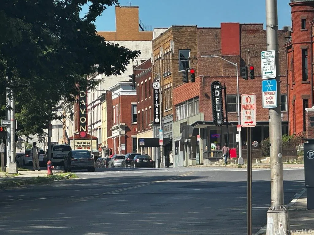 View of main street from corner of property View of main street from corner of property