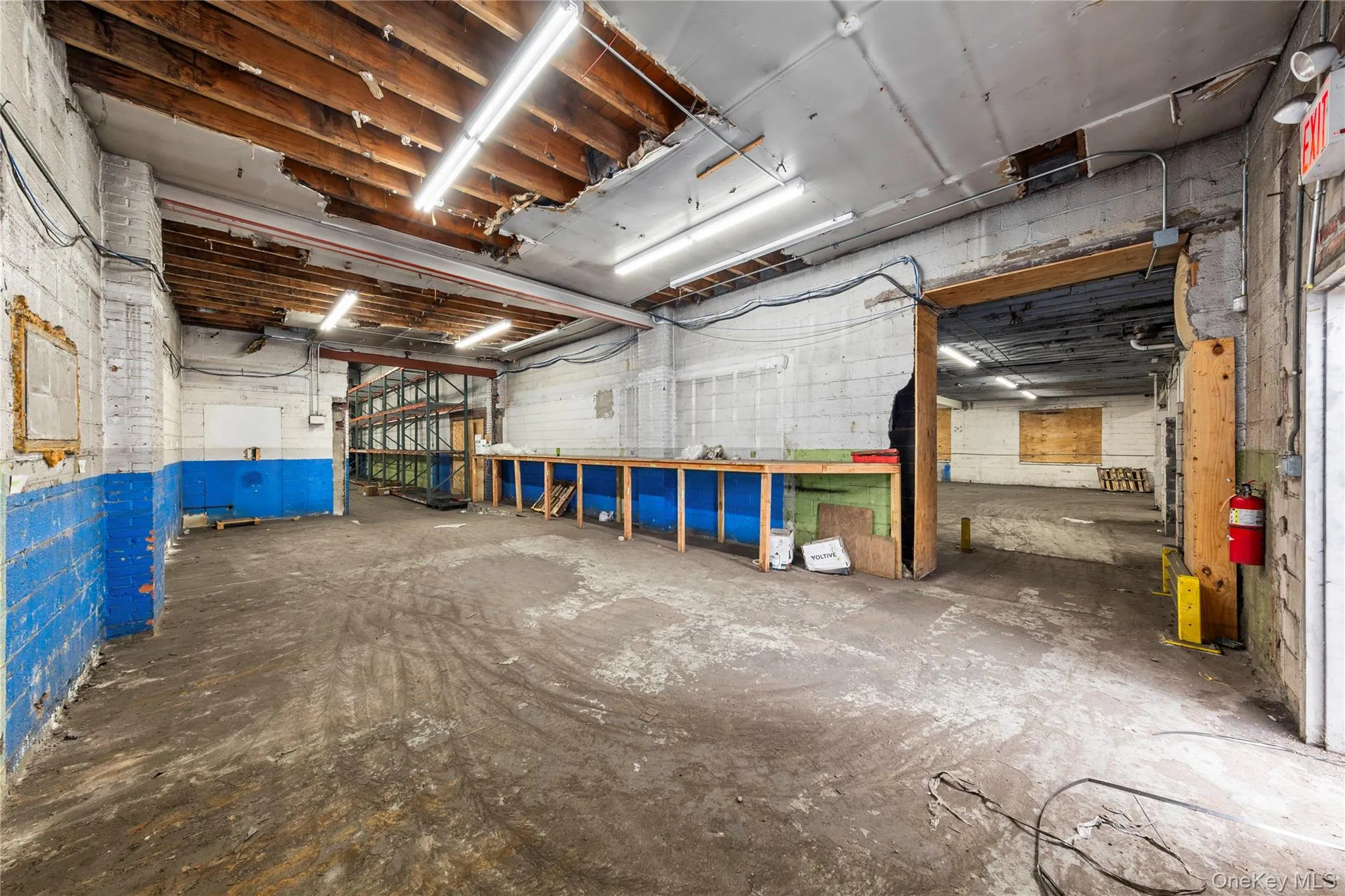 View of unfinished below grade area View of unfinished below grade area