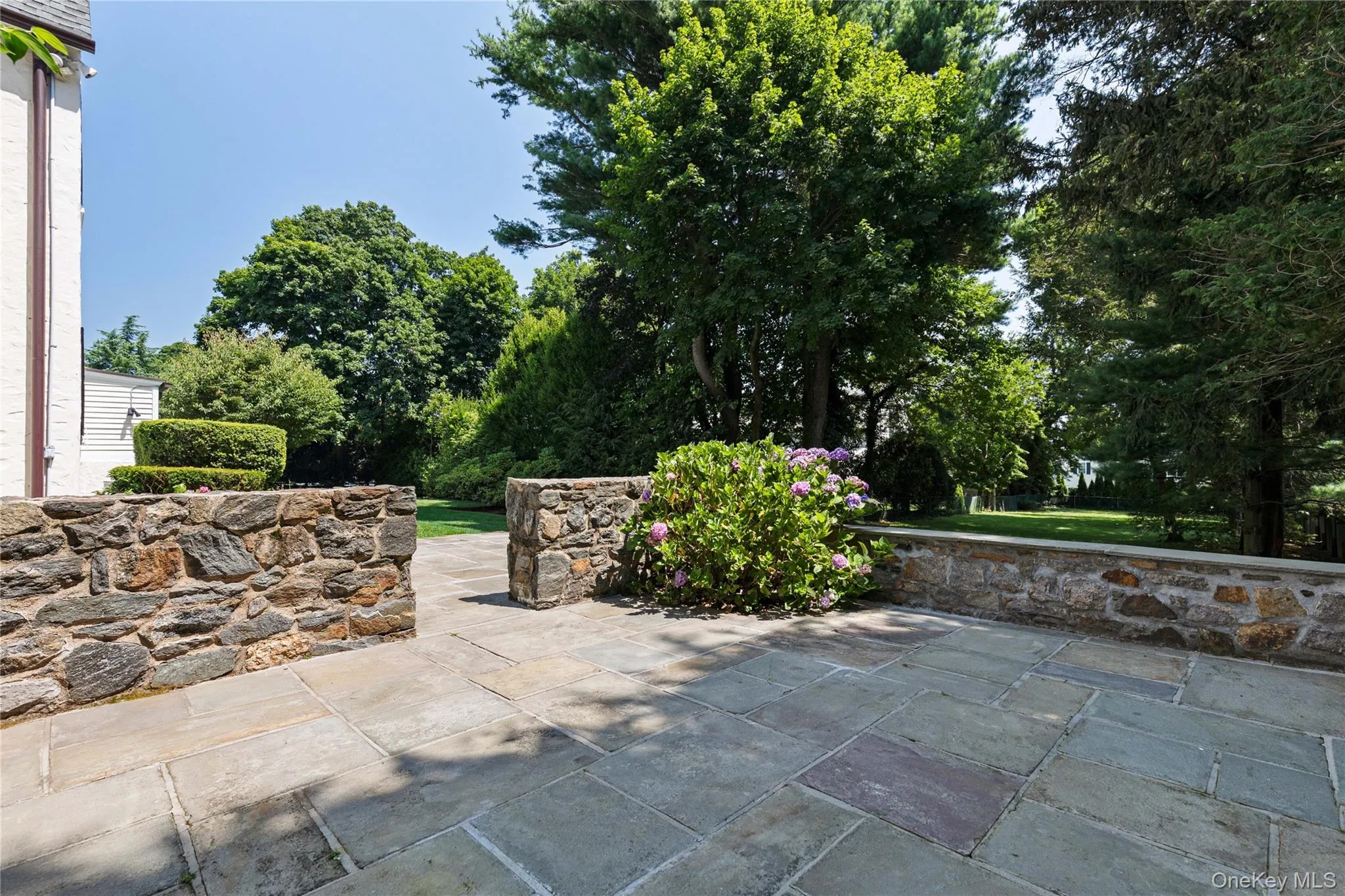 One of two terraces One of two terraces